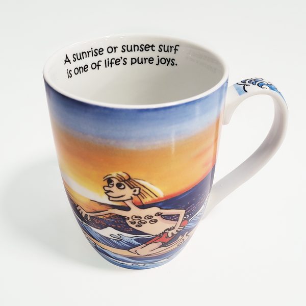Surfer mug