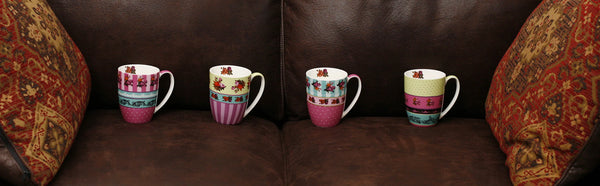 Anais FULL SET of 4 mugs
