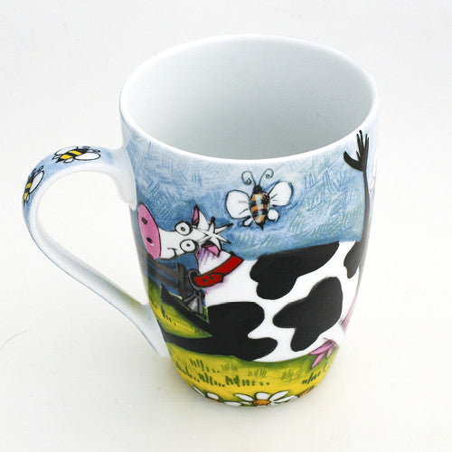 Porcelain - Bullet shaped Mug 14 ﬂ oz