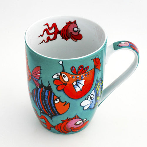 Porcelain - Bullet shaped Mug 14 ﬂ oz
